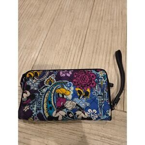 Vera Bradley Disney Crossbody Wallet Wristlet Multicolor Paisley